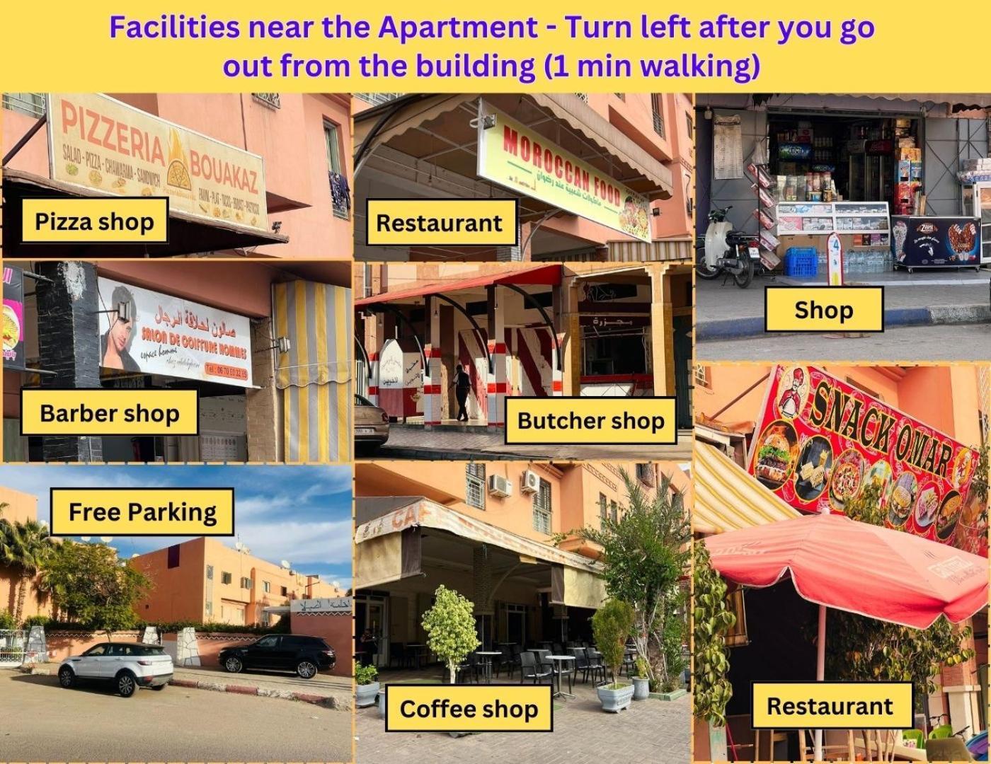 Julie Airport Marrakech Apartments Marrakesh Eksteriør billede
